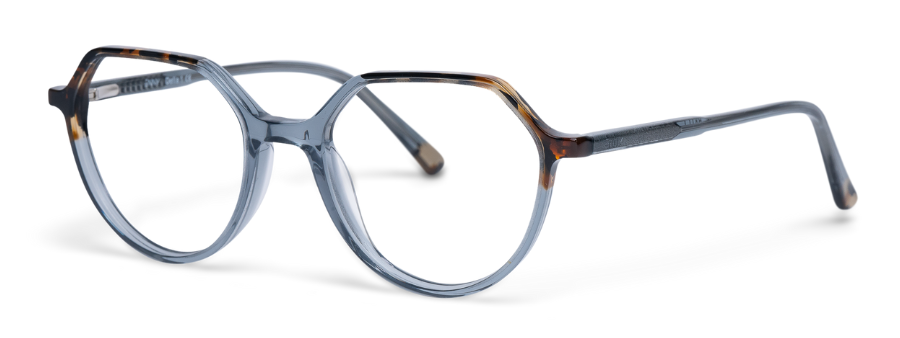 Enny delia grau braun Damenbrille Brille Brillenfassung Kunststoff