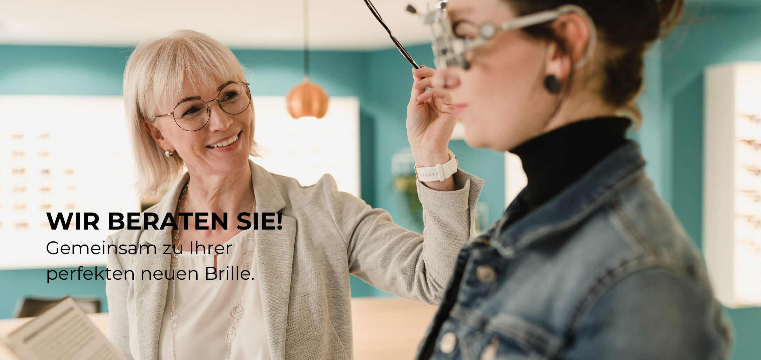 Beratung individuell Augenoptiker Sehstärke Brille